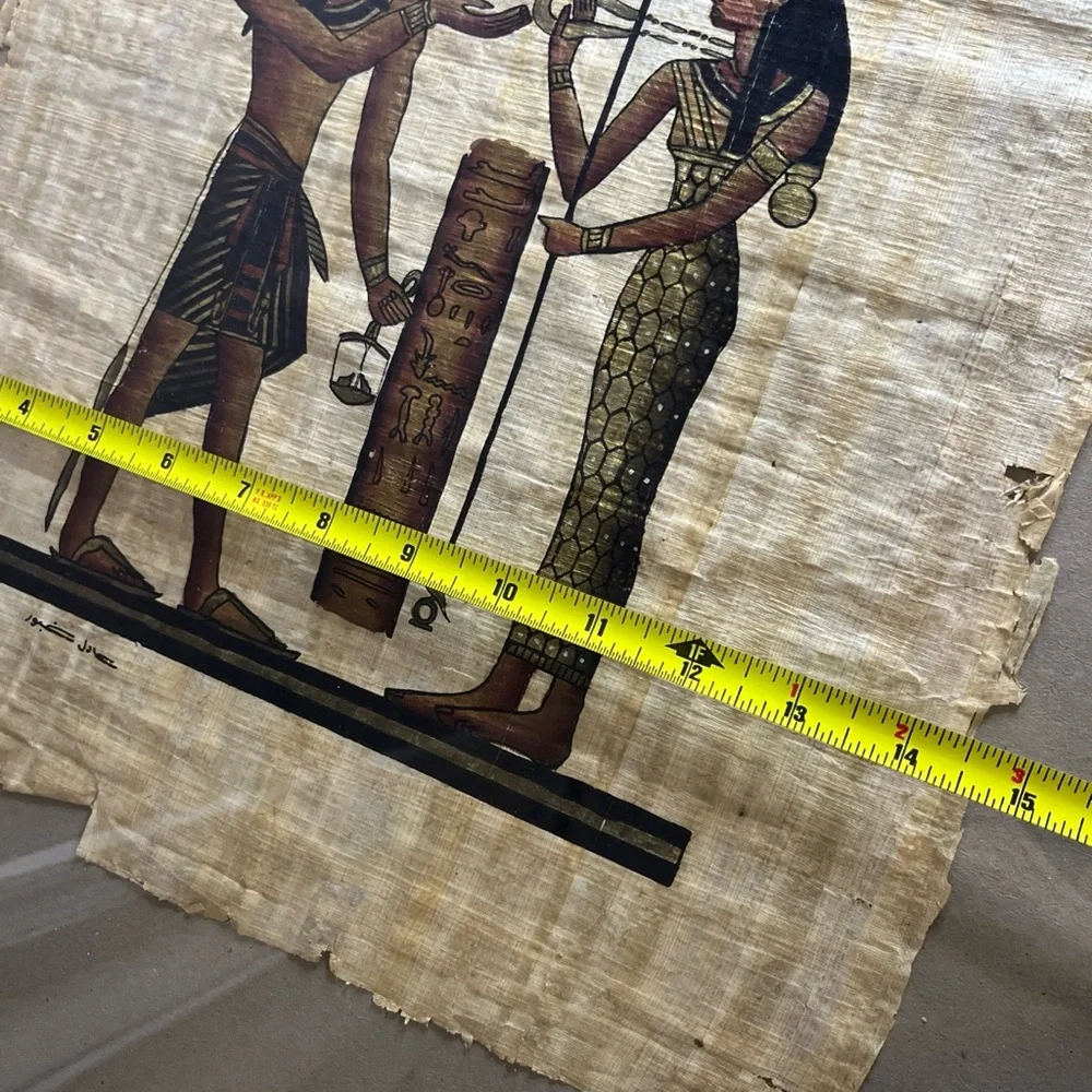 Ancient Egyptian Papyrus Wall Art Set